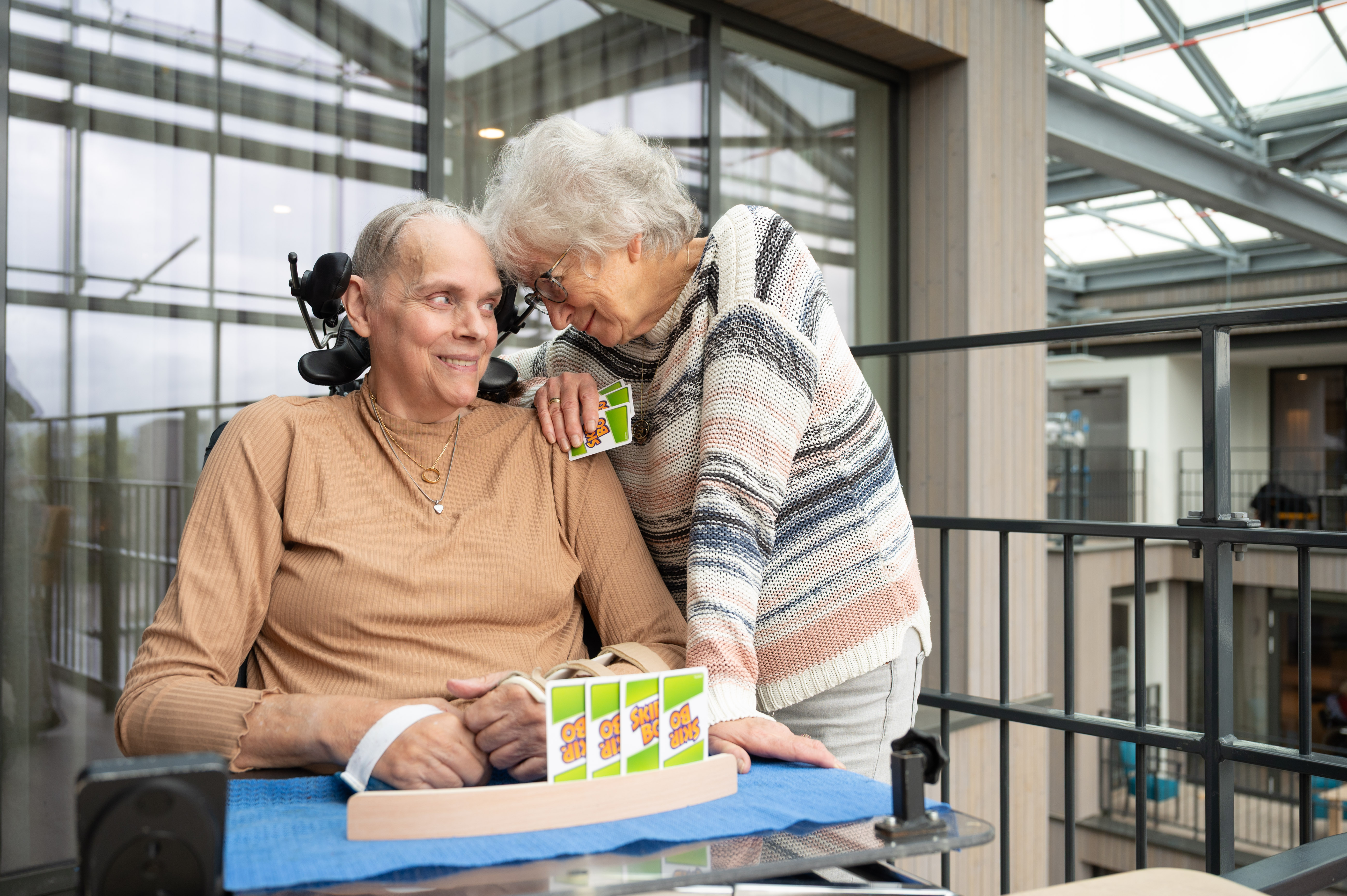 LTR Vrijwilligster Met Bewoonster 16